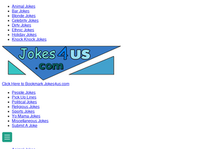 'jokes4us.com' screenshot