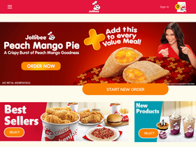 'jollibeedelivery.com' screenshot