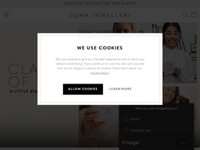 'jomajewellery.com' screenshot