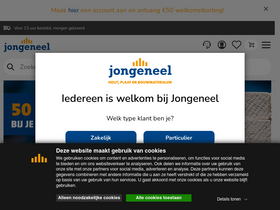 'jongeneel.nl' screenshot