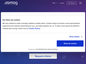 'joomag.com' screenshot