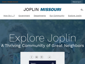 'joplinmo.org' screenshot