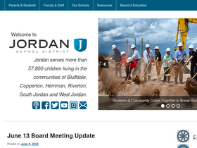 'jordandistrict.org' screenshot