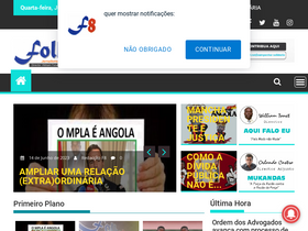 'jornalf8.net' screenshot