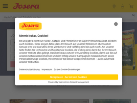 'josera.de' screenshot