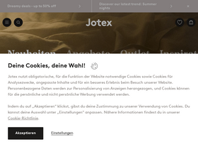 'jotex.de' screenshot