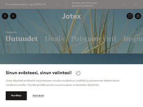 'jotex.fi' screenshot