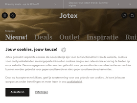 'jotex.nl' screenshot