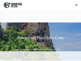 'journeyingtheglobe.com' screenshot