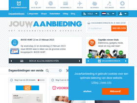 'jouwaanbieding.nl' screenshot
