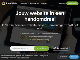 'jouwweb.nl' screenshot