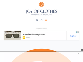 'joyofclothes.com' screenshot