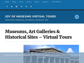 'joyofmuseums.com' screenshot