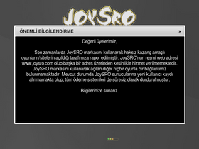 'joysro.com' screenshot
