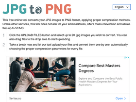'jpg2png.com' screenshot