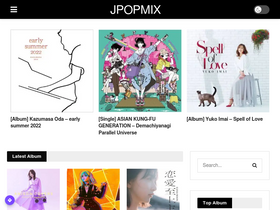 'jpopmix.com' screenshot