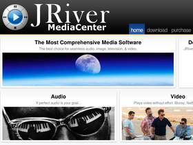 'jriver.com' screenshot