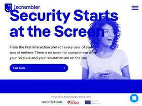 'jscrambler.com' screenshot