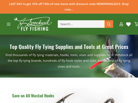 'jsflyfishing.com' screenshot