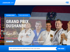 'judoinside.com' screenshot