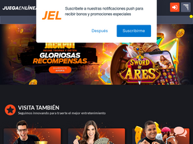 'juegaenlinea.com' screenshot
