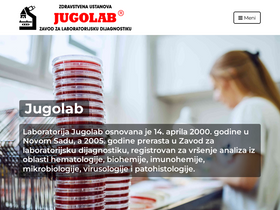 'jugolab.rs' screenshot