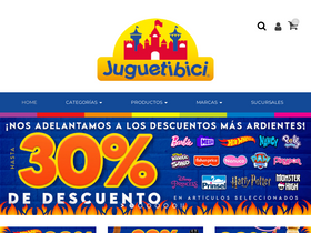 'juguetibici.com' screenshot