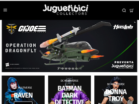 'juguetibicicollectors.com' screenshot