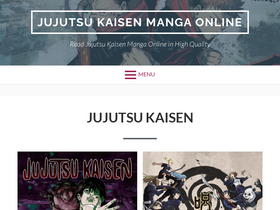 'jujustu-kaisen.com' screenshot