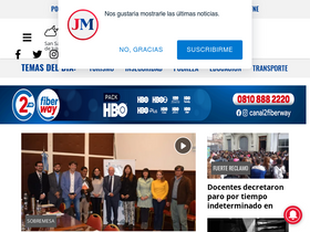 'jujuyalmomento.com' screenshot