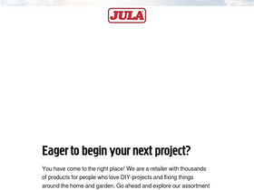 'jula.com' screenshot