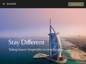 'jumeirah.com' screenshot