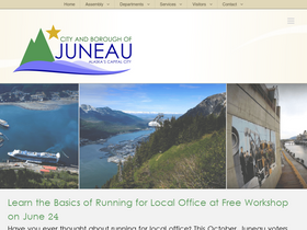 'juneau.org' screenshot