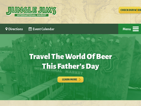 'junglejims.com' screenshot