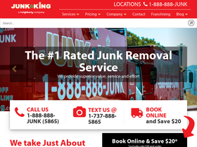 'junk-king.com' screenshot