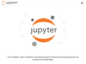 'jupyter.org' screenshot