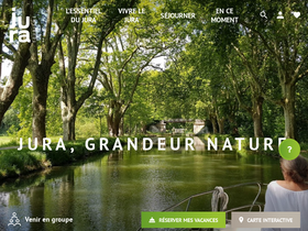 'jura-tourism.com' screenshot
