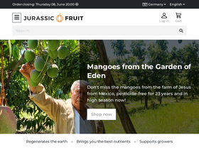 'jurassicfruit.com' screenshot