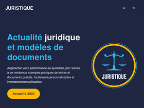 'juristique.org' screenshot