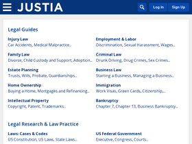 'justia.com' screenshot