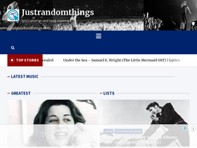 'justrandomthings.com' screenshot