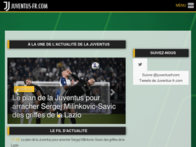 'juventus-fr.com' screenshot