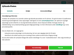 'jyllands-posten.dk' screenshot