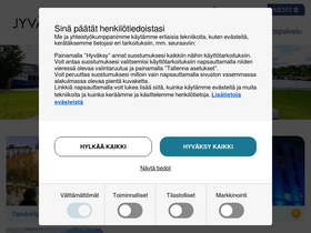 'jyvaskyla.fi' screenshot