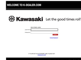 'k-dealer.com' screenshot