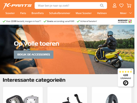 'k-parts.nl' screenshot