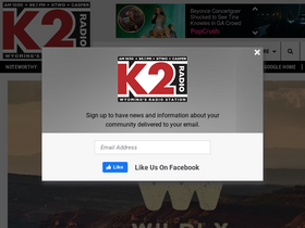 'k2radio.com' screenshot