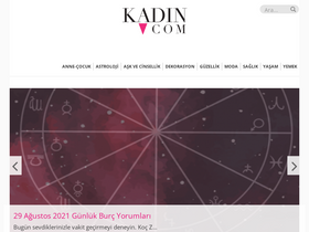 'kadin.com' screenshot