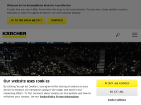 'kaercher.com' screenshot