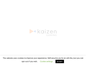 'kaizengaming.com' screenshot